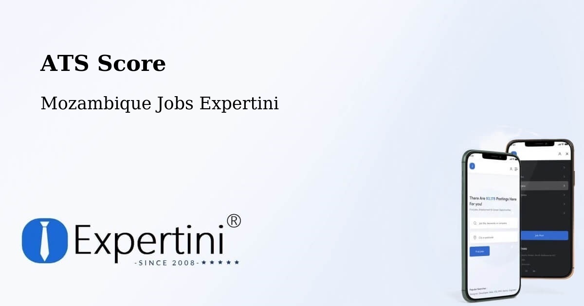 Resume ATS Score & Job Description Match Tool – Maputo - Mozambique Jobs Expertini